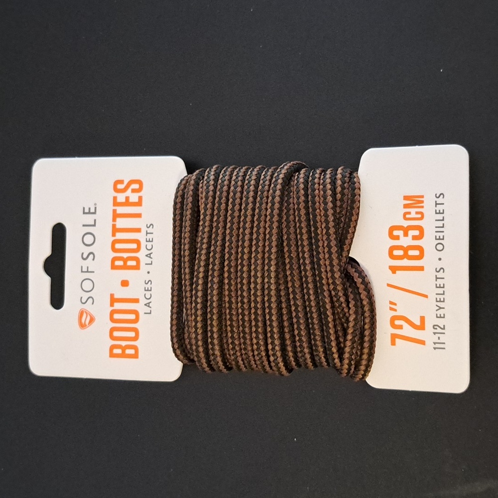 Sofsole Brown Boot Laces